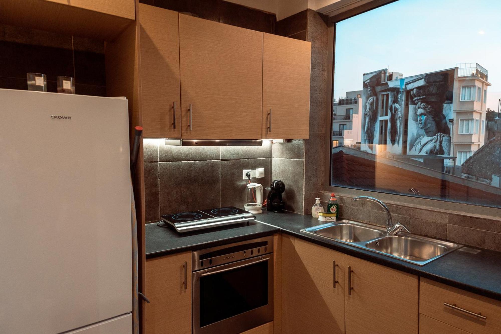 Parthenon Portrait Apartments Atena Exterior foto