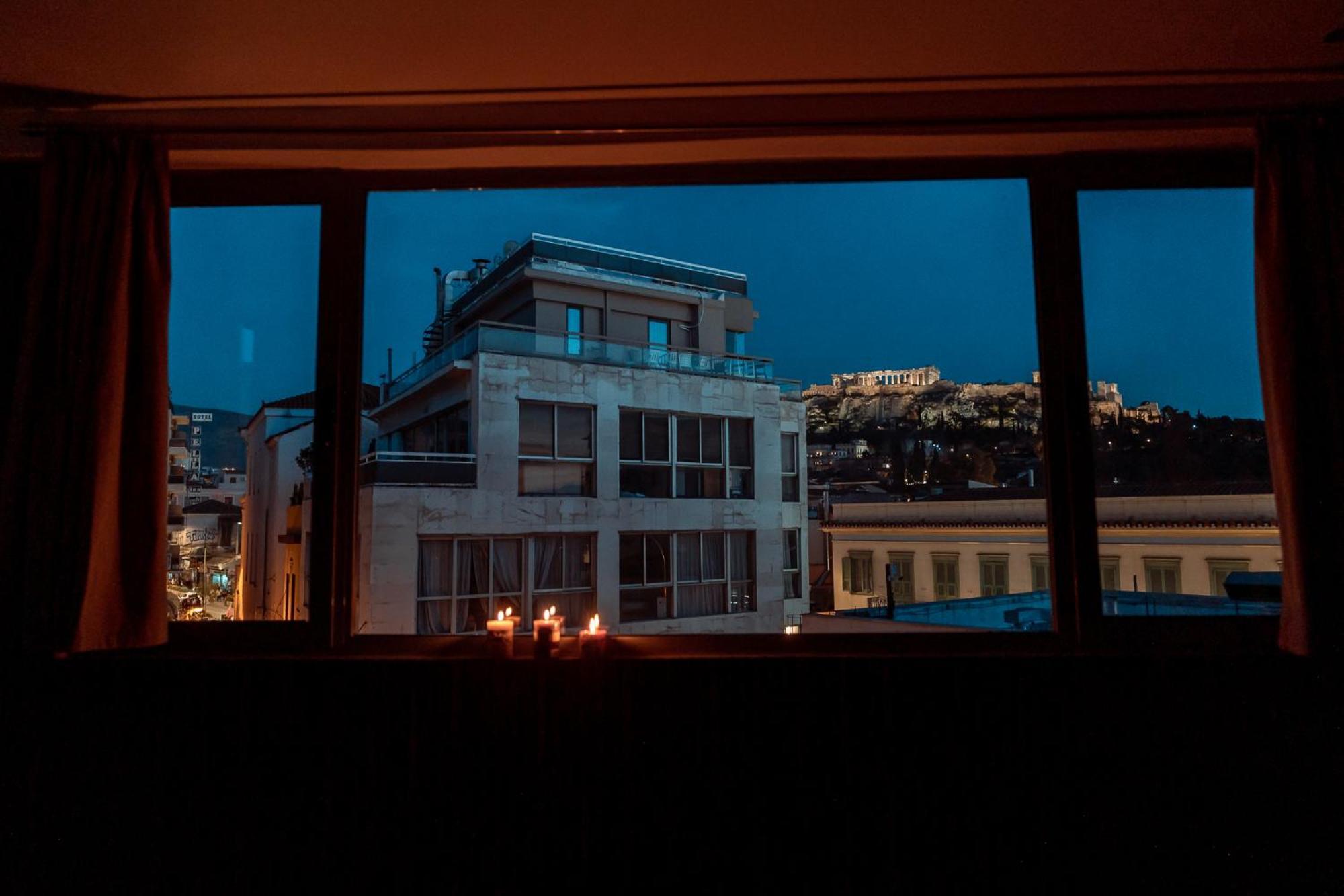 Parthenon Portrait Apartments Atena Exterior foto