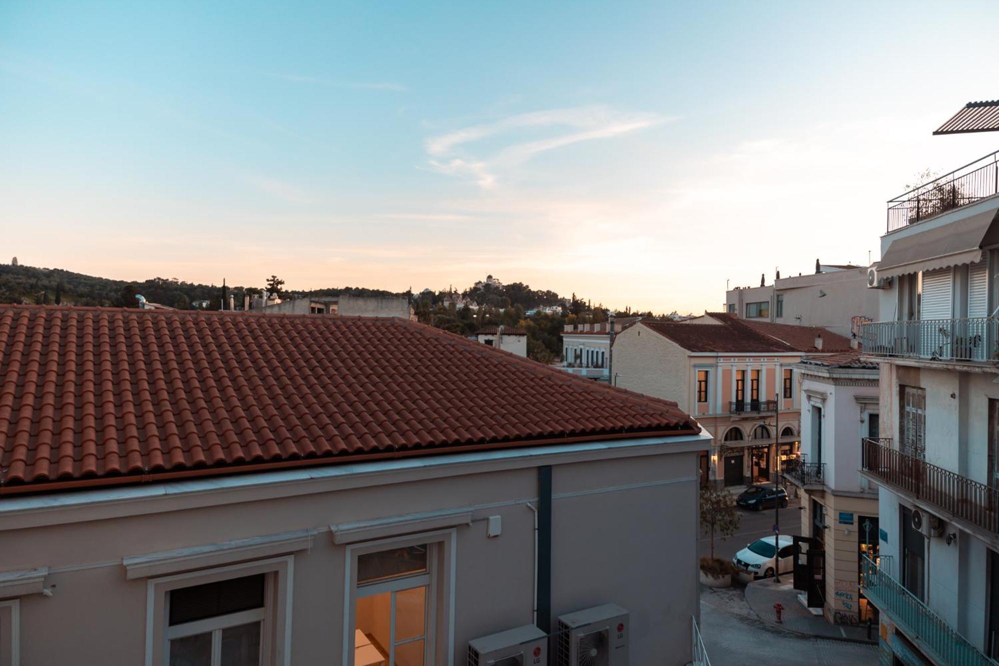 Parthenon Portrait Apartments Atena Exterior foto