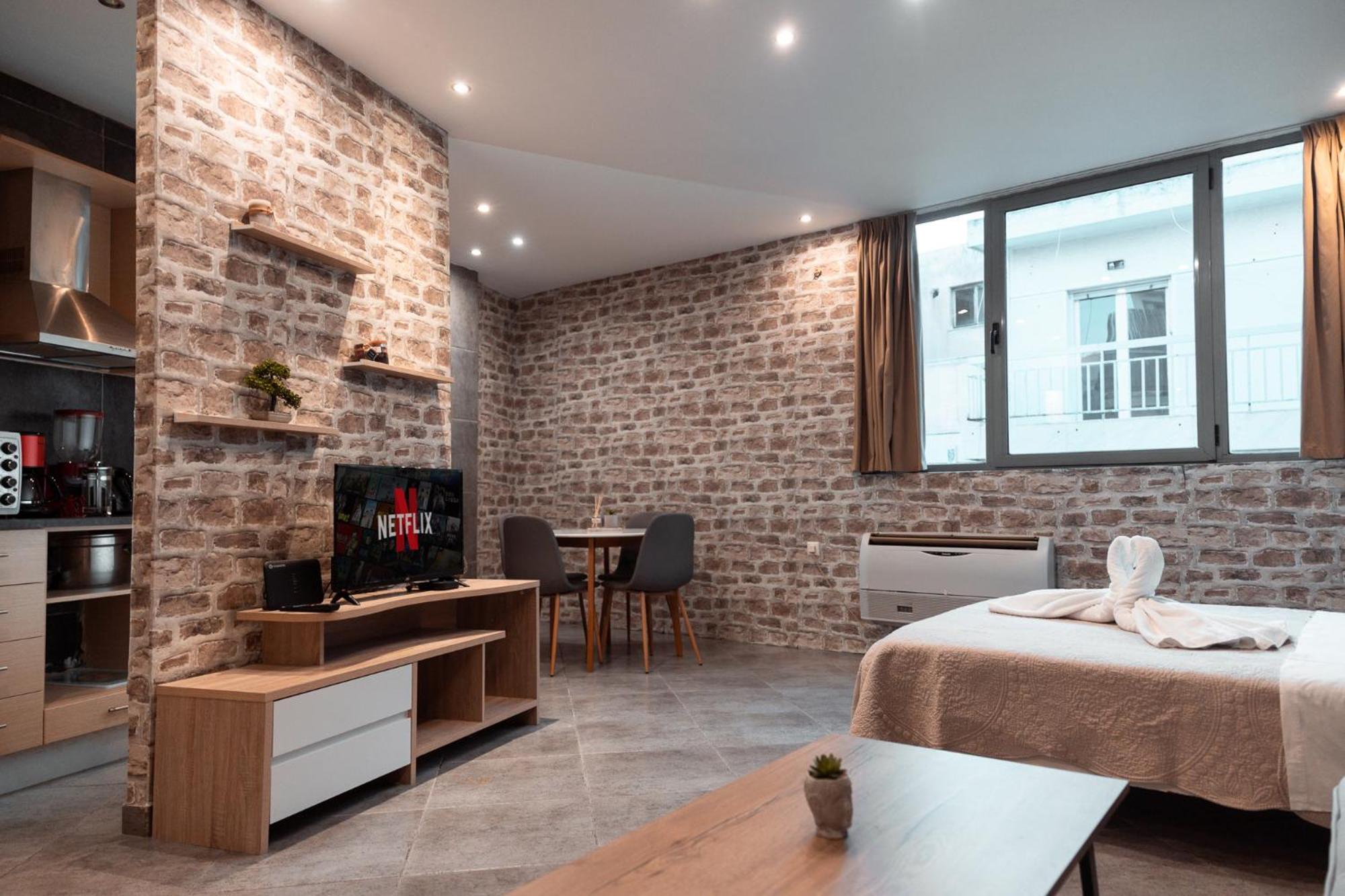 Parthenon Portrait Apartments Atena Exterior foto