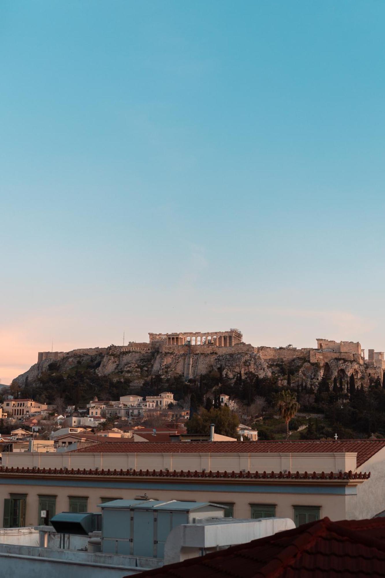 Parthenon Portrait Apartments Atena Exterior foto