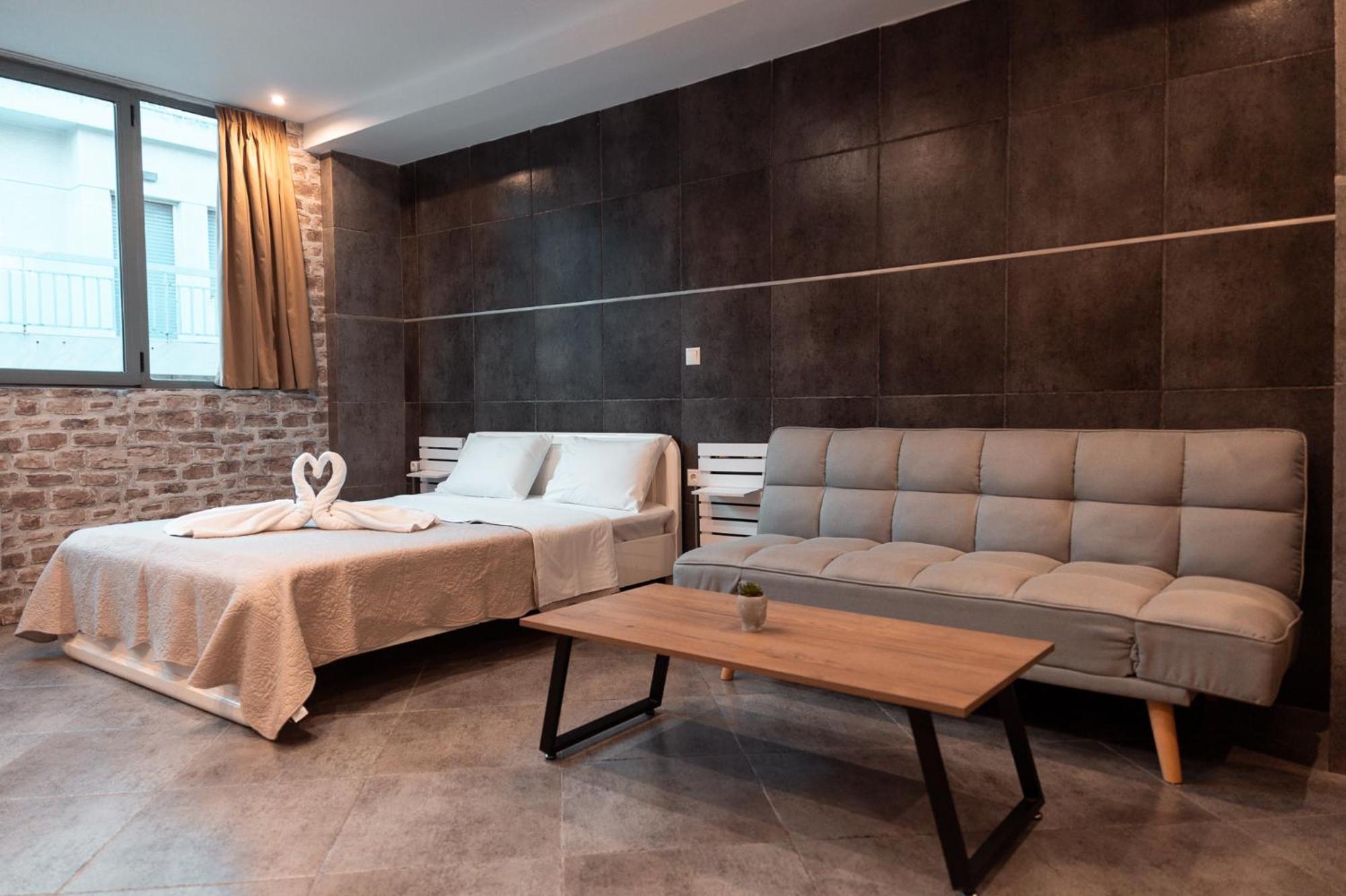 Parthenon Portrait Apartments Atena Exterior foto